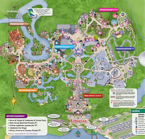 Free Printable Disney Maps