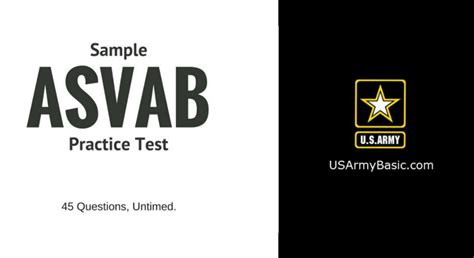 Asvab Practice Test Free Printable Study Guide Available