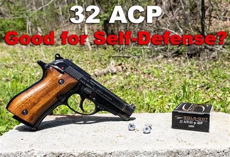 .32 ACP Pistol for Self-Defense