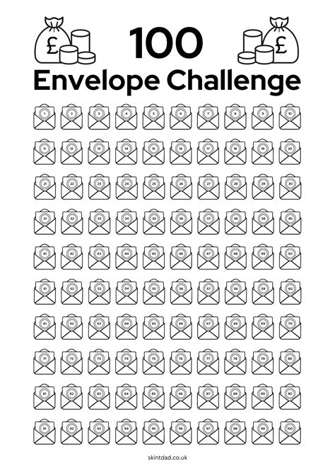 100 Envelope Challenge Image