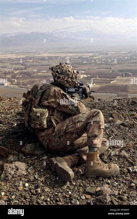 10th Mountain Division Soldiers on Patrol