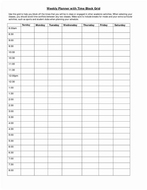 12-Week Calendar Template in Word Format