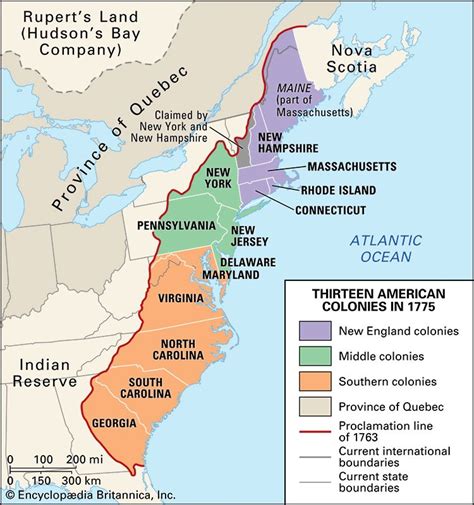 13 Colonies Map Gallery Image 9