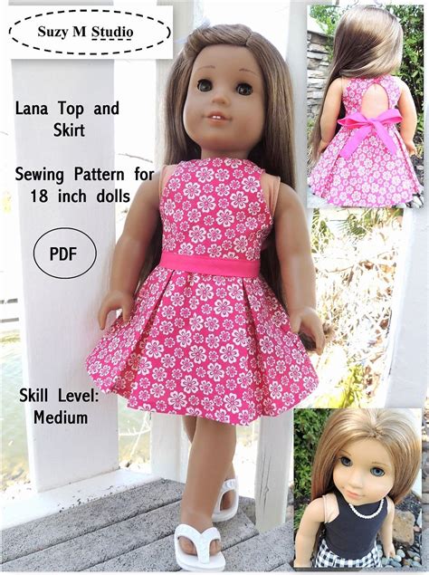 Gallery of 18 inch doll clothes patterns