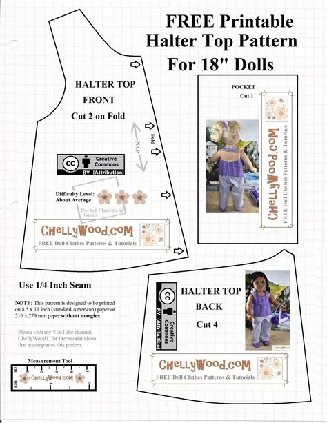 Gallery of 18 inch doll clothes patterns