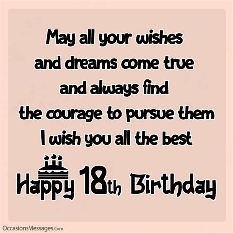 18th birthday quotes