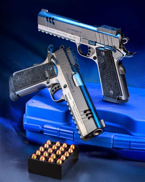 Different caliber options for the 1911 pistol