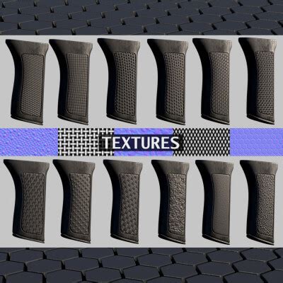 1911 Grip Textures