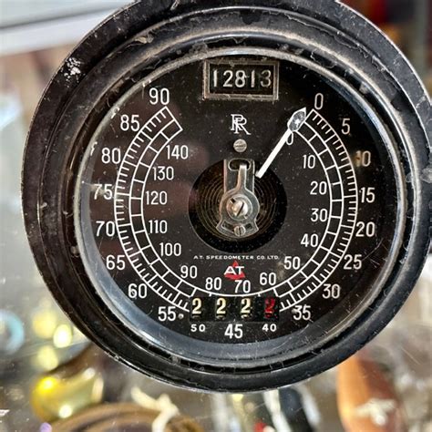 1940 Rolls-Royce Speedometer