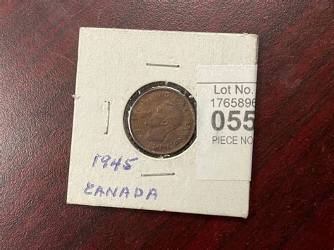 1945 Canadian Penny Auction Results