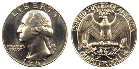 1967 US Quarter