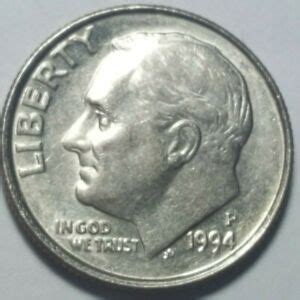 1994 P Dime Obverse