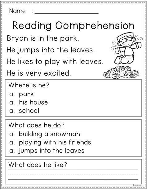 1st grade reading worksheets pdf