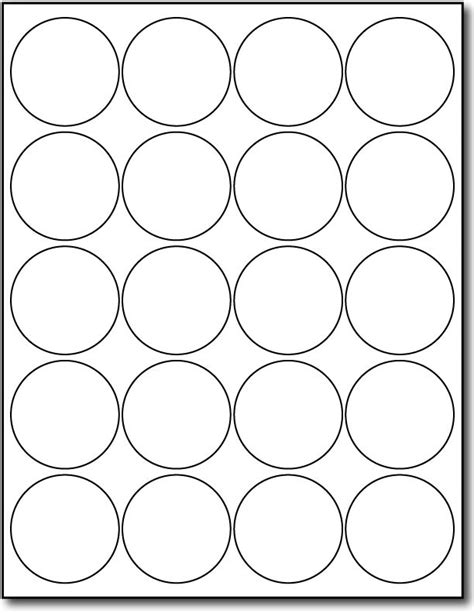 2 Round Labels Template