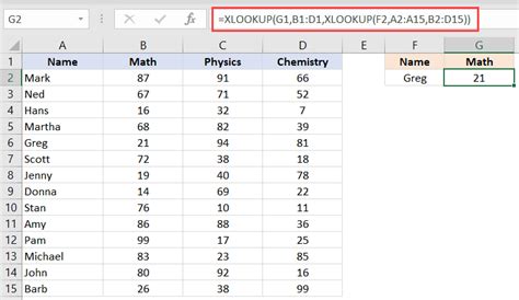 2-Way Lookup Example 10