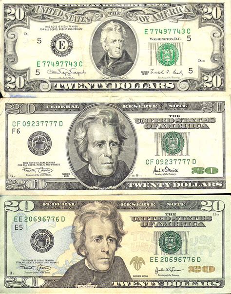 20 dollar bill history