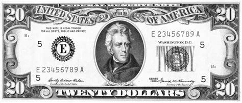 20 dollar bill poster