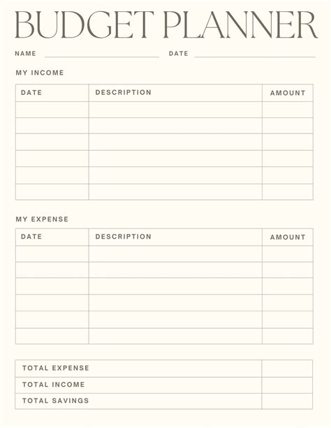 2024 Calendar Template with To-Do List and Budget Tracker