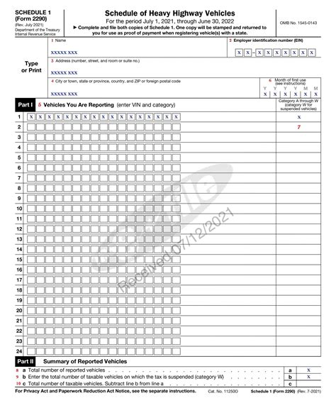 Image of 2290 Form