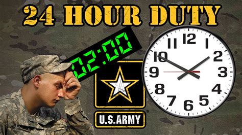 Soldiers on 24-hour duty