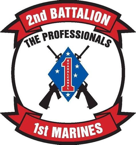 2nd Battalion 1st Marines logo