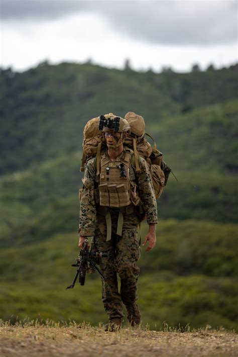 Marines from 2nd Battalion, 7th Marines during a training exercise