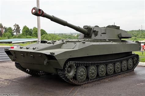 The 2S1 Gvozdika is a 122mm self-propelled howitzer that has been in service since the 1970s.