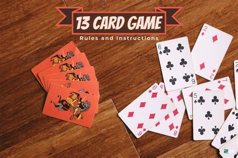 3-13 Card Game Strategy Tips