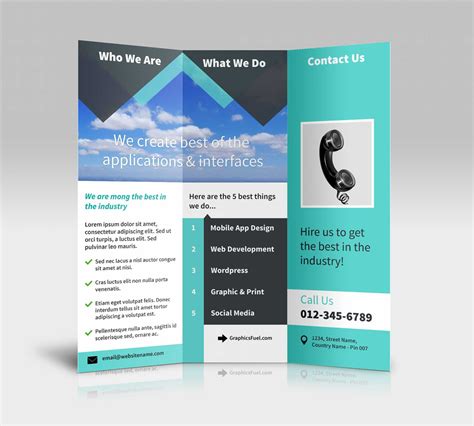 3-Panel Brochure Templates Free