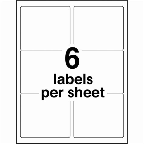 3.5 x 5 Label Template 3