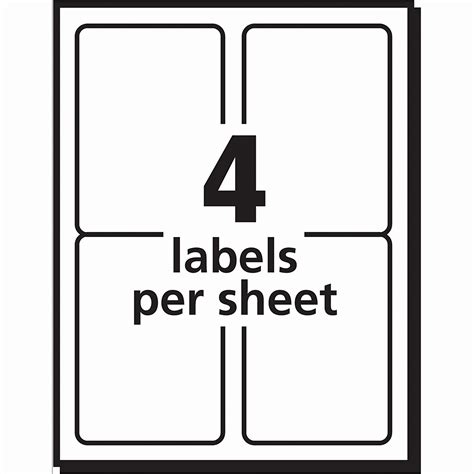 3.5 x 5 Label Template 4