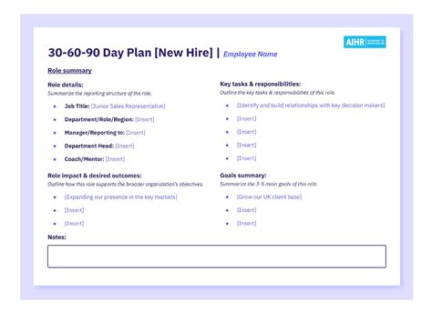 30-60-90 Day Plan Template Asana