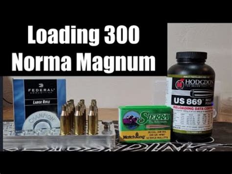 300 Norma Mag Reloading Equipment