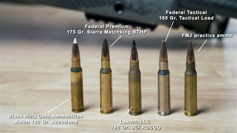 308 Winchester cartridge with rifle and scope