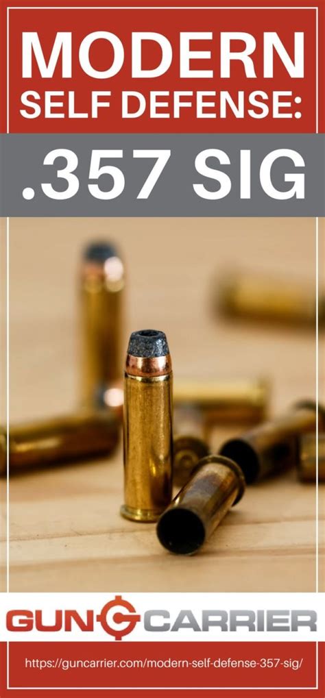 .357 SIG for self-defense