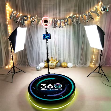 360 Photo Booth at an event