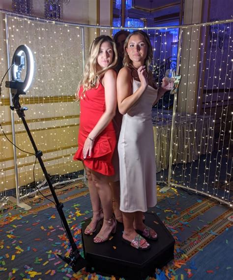 360 Photo Booth at an event