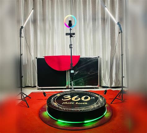 360 Photo Booth props