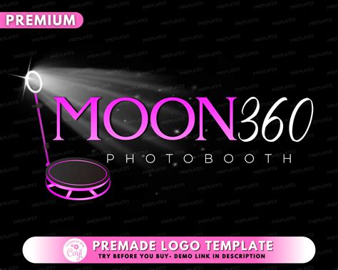 360 Photo Booth Logo Template 1