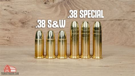 .38 Special ammo comparison