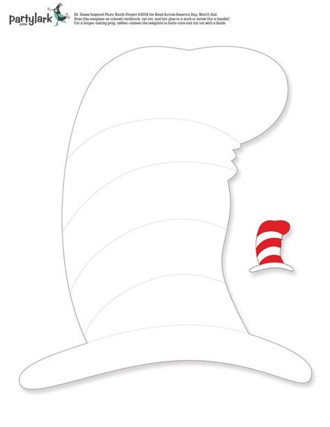 3D Dr. Seuss Hat Template