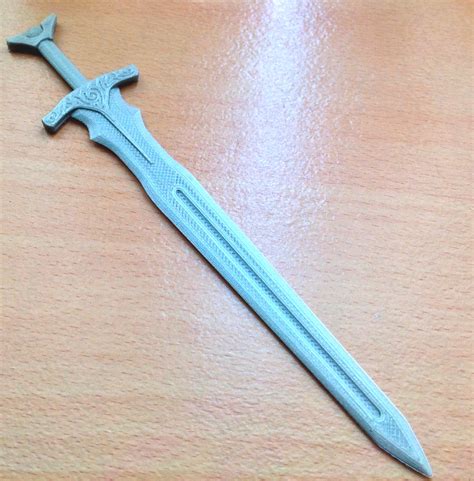 3D Printable Sword Design 1