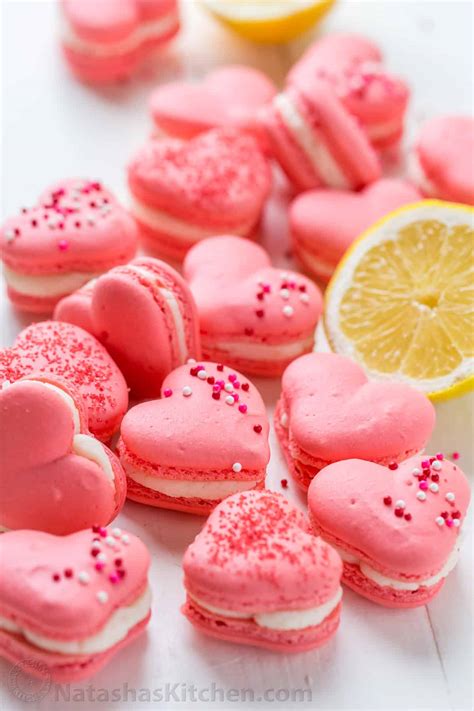 3D Printed Heart Shaped Macarons