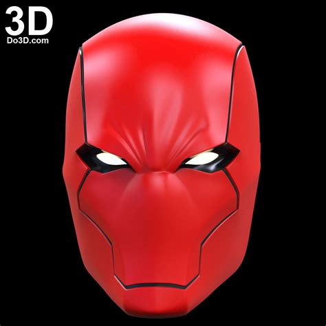 3D Printed Red Hood Helmet