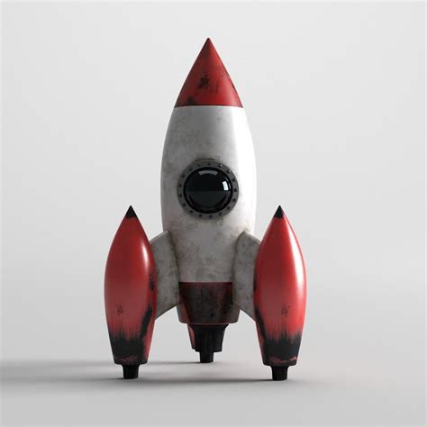 3D Rocket Model