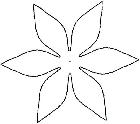 3D 5 Petal Flower Template Tutorial