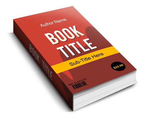 3D Book Template Download