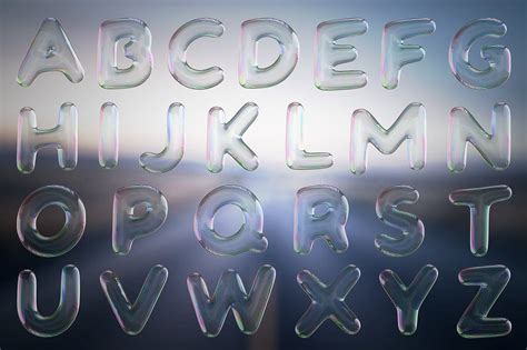 3D Bubble Letters