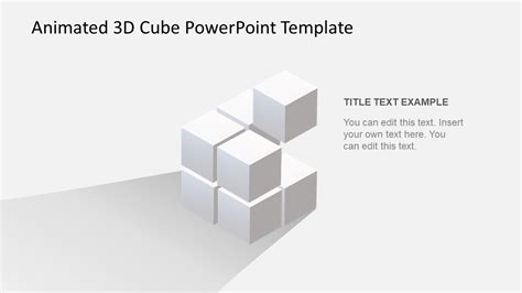 3D Cube Animation Template