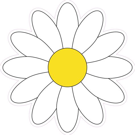 3D Daisy Template